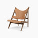 Knitting Lounge Chair, Leather - Dunes Camel 21004