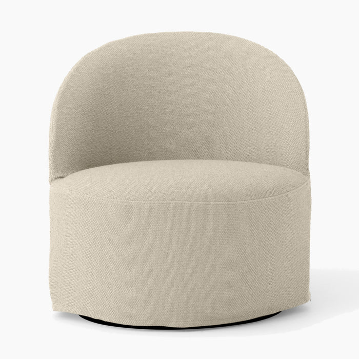 Loose Cover for Tearoom Lounge Chair w. Swivel - Logan Jasmine
