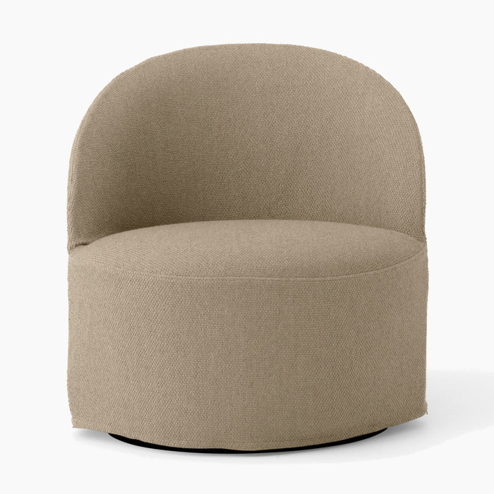 Loose Cover for Tearoom Lounge Chair w. Swivel - Logan Sand
