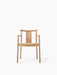 Merkur Dining Chair w/Armrests - Natural Oak