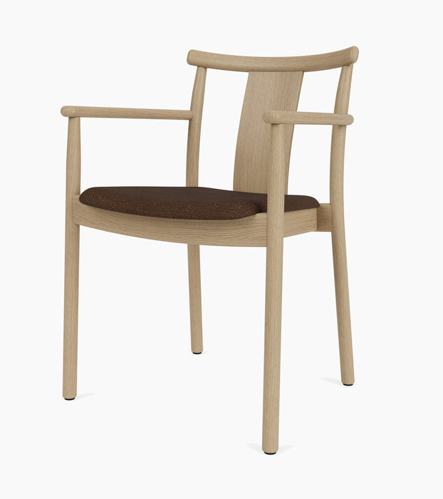Merkur Dining Chair w/Armrests - Audo Bouclé 07