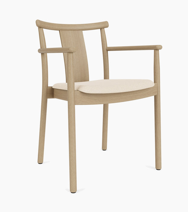 Merkur Dining Chair w/Armrests - Logan Jasmine