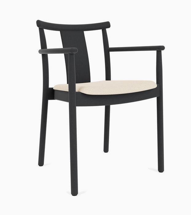 Merkur Dining Chair w/Armrests - Logan Jasmine