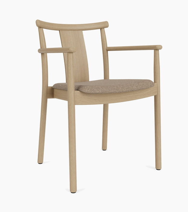 Merkur Dining Chair w/Armrests - Logan Flint