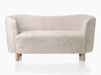 Mingle Sofa, Sheepskin - Sheepskin Moonlight