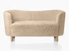 Mingle Sofa, Sheepskin - Sheepskin Honey