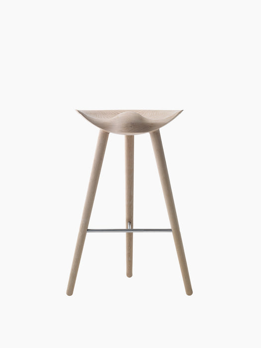 ML 42 Bar Stool - Stainless Steel