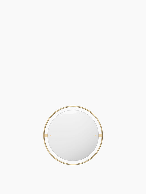 Nimbus Mirror, Ø60 - Polished Brass