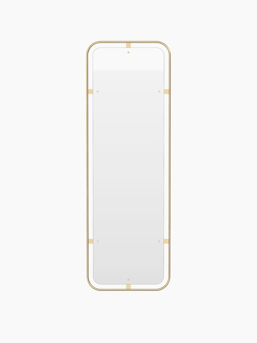 Nimbus Mirror, Rectangular - Polished Brass