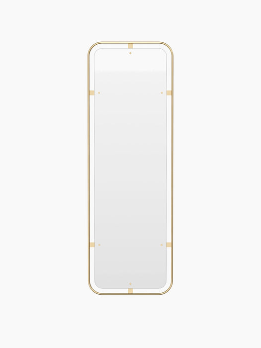Nimbus Mirror, Rectangular - Polished Brass