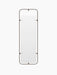 Nimbus Mirror, Rectangular - Bronzed Brass