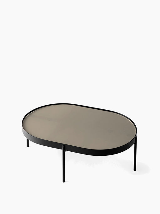 NoNo Table - Small / Beige Glass