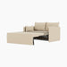 Offset Sofa Bed - Logan Sand