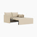 Offset Sofa Bed - Logan Sand