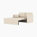 Offset Sofa Bed - Logan Jasmine