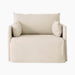 Offset Sofa w. Loose Cover - Logan Jasmine