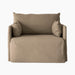 Offset Sofa w. Loose Cover - Logan Flint