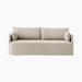Offset Sofa w. Loose Cover - Logan Sand