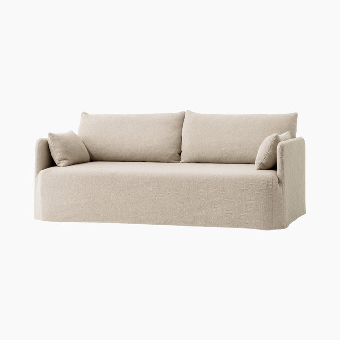 Offset Sofa w. Loose Cover - Logan Sand