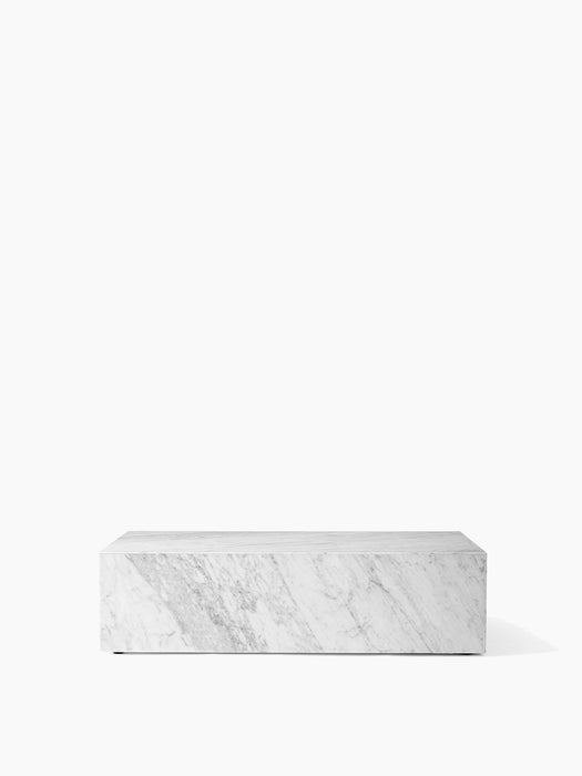 Plinth Low - Carrara Marble