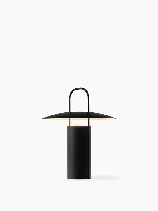 Ray Table Lamp, Portable - Black