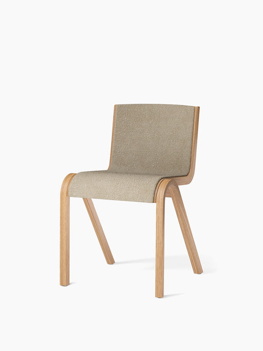 Ready Dining Chair, Front Upholstered - Natural Oak