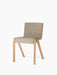 Ready Dining Chair, Front Upholstered - Natural Oak