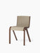 Ready Dining Chair, Front Upholstered - Red Stained Oak