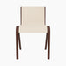 Ready Dining Chair, Front Upholstered - Red Stained Oak