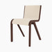 Ready Dining Chair, Front Upholstered - Red Stained Oak