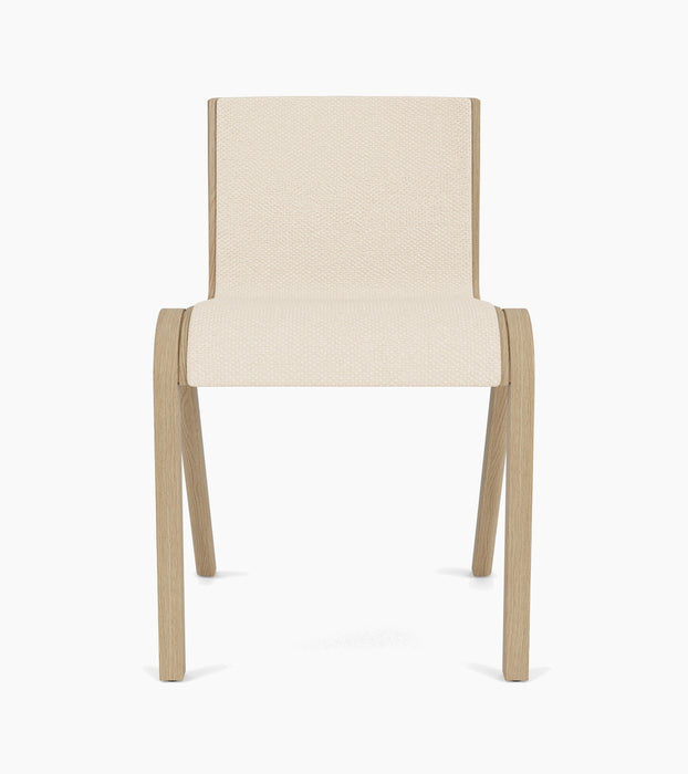 Ready Dining Chair, Front Upholstered - Natural Oak
