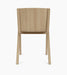 Ready Dining Chair, Front Upholstered - Natural Oak
