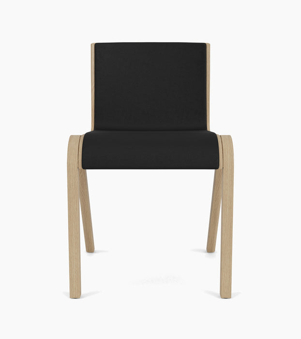 Ready Dining Chair, Front Upholstered - Natural Oak