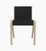 Ready Dining Chair, Front Upholstered - Natural Oak