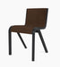 Ready Dining Chair, Front Upholstered - Black Oak
