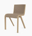 Ready Dining Chair, Front Upholstered - Natural Oak