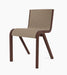Ready Dining Chair, Front Upholstered - Red Stained Oak