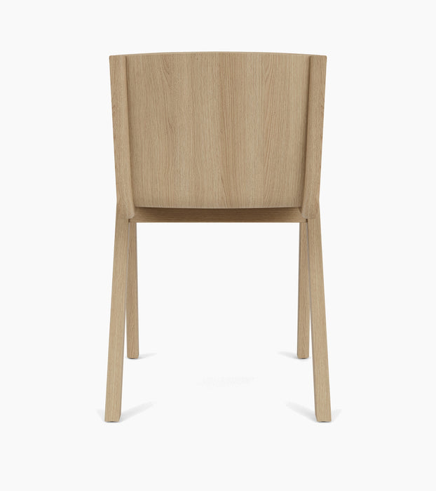 Ready Dining Chair, Front Upholstered - Natural Oak