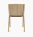 Ready Dining Chair, Front Upholstered - Natural Oak