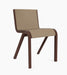 Ready Dining Chair, Front Upholstered - Red Stained Oak