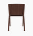 Ready Dining Chair, Front Upholstered - Red Stained Oak