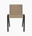 Ready Dining Chair, Front Upholstered - Black Oak