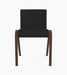 Ready Dining Chair, Front Upholstered - Red Stained Oak