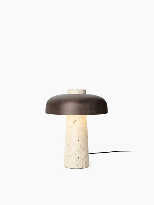 Reverse Table Lamp - Bronzed Brass