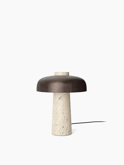 Reverse Table Lamp - Bronzed Brass