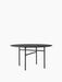 Snaregade Dining Table, Round - Black | Black Oak