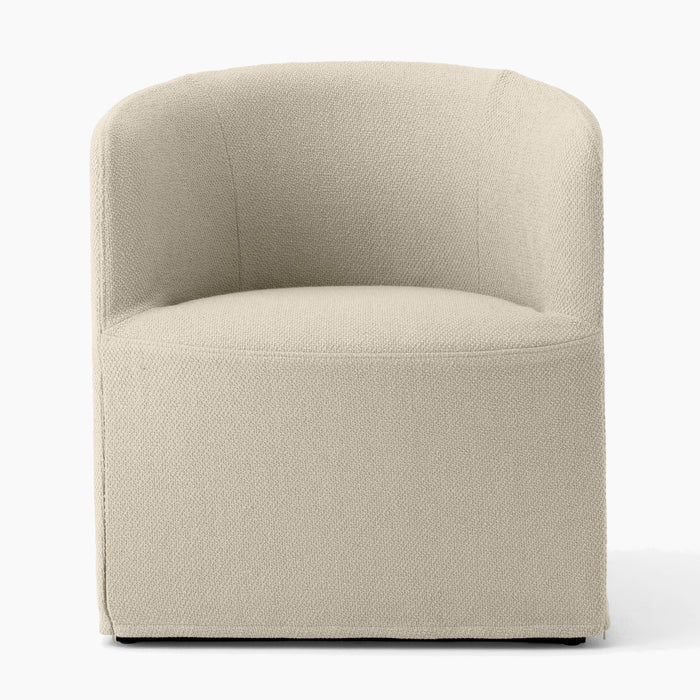 Tearoom Club Chair, w. Loose Cover - Logan Jasmine