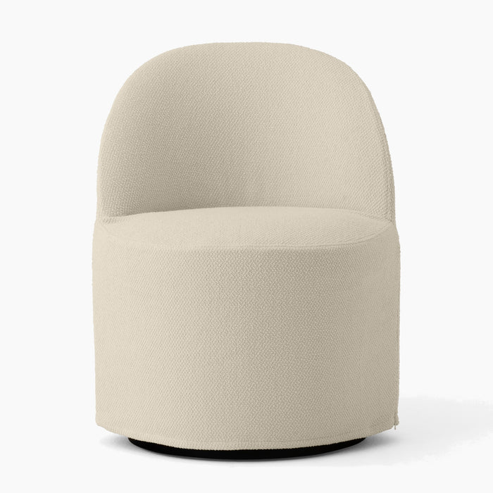 Tearoom Club Chair, w. Swivel w. Loose Cover - Logan Jasmine