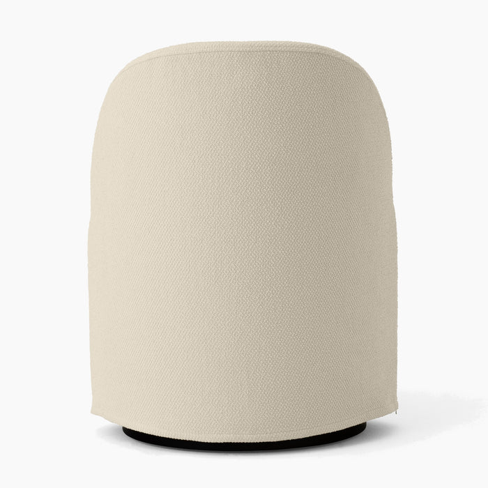 Tearoom Club Chair, w. Swivel w. Loose Cover - Logan Jasmine