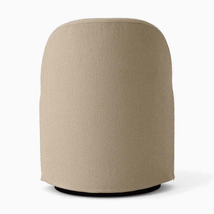 Tearoom Club Chair, w. Swivel w. Loose Cover - Logan Sand